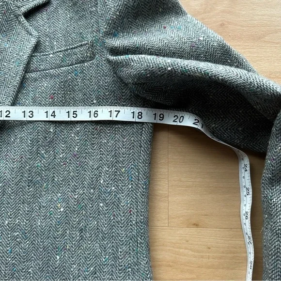 Vintage Pendleton 100% Virgin Wool Pencil Skirt Blazer Suit Set - Picture 7 of 15